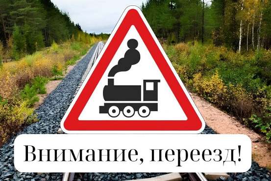 ВНИМАНИЕ!!! с 20 октября по 20 ноября 2025 года проводится профилактическое мероприятие «Внимание, переезд!».